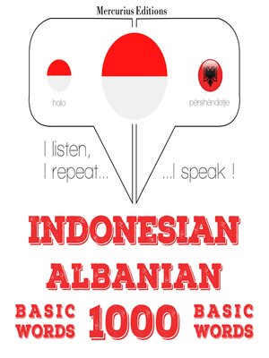 cover image of 1000 kata-kata penting di Albania